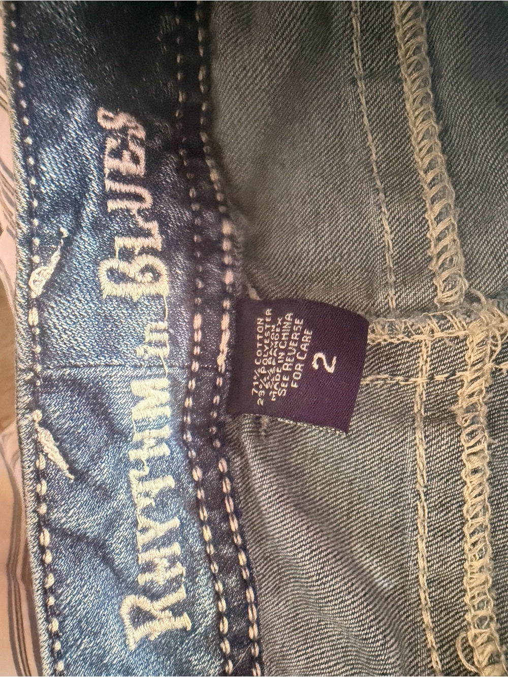 Rhythm & Blues Women’s Ankle Jeans in Indigo Blue